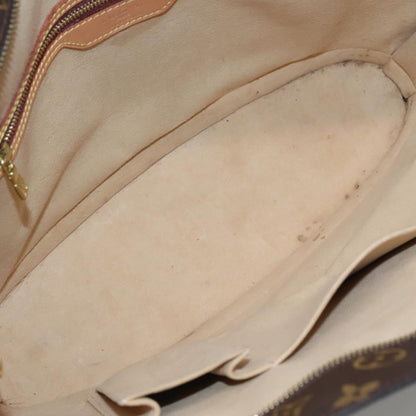 Louis Vuitton Babylone Handbag Monogram Canvas, BROWN, CANVAS, Tote bag