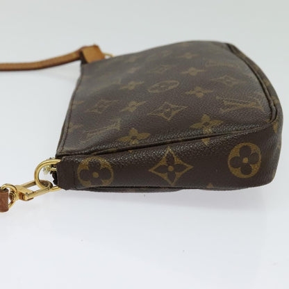 Louis Vuitton Pochette Accessoires NM Monogram Canvas, BROWN, CANVAS, Clutche & pouche