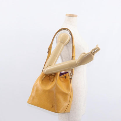 Louis Vuitton Petit Noe Handbag Epi Leather, YELLOW, LEATHER, Shoulder bag