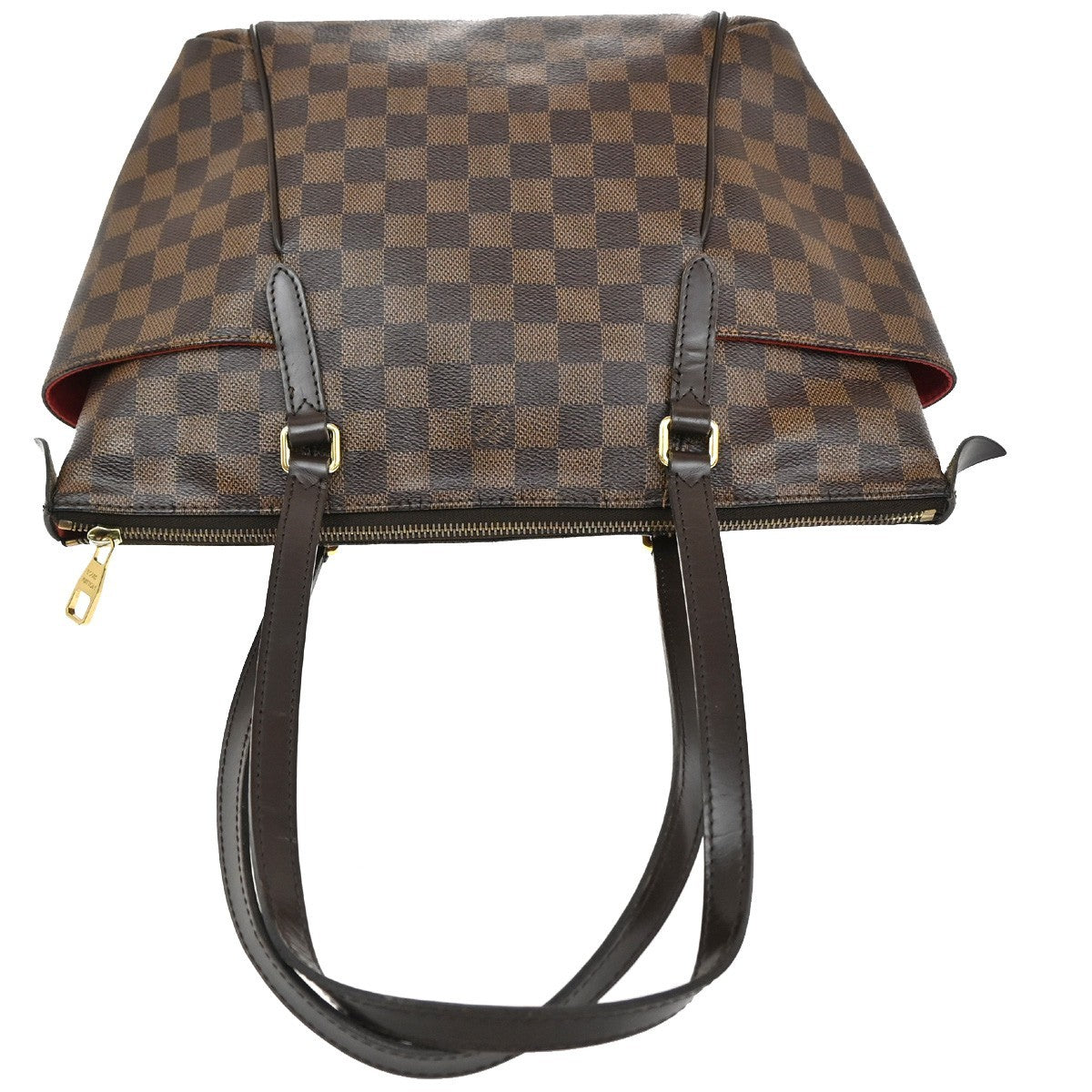 Louis Vuitton Totally Handbag Damier, Brown, Canvas, Shoulder Bag