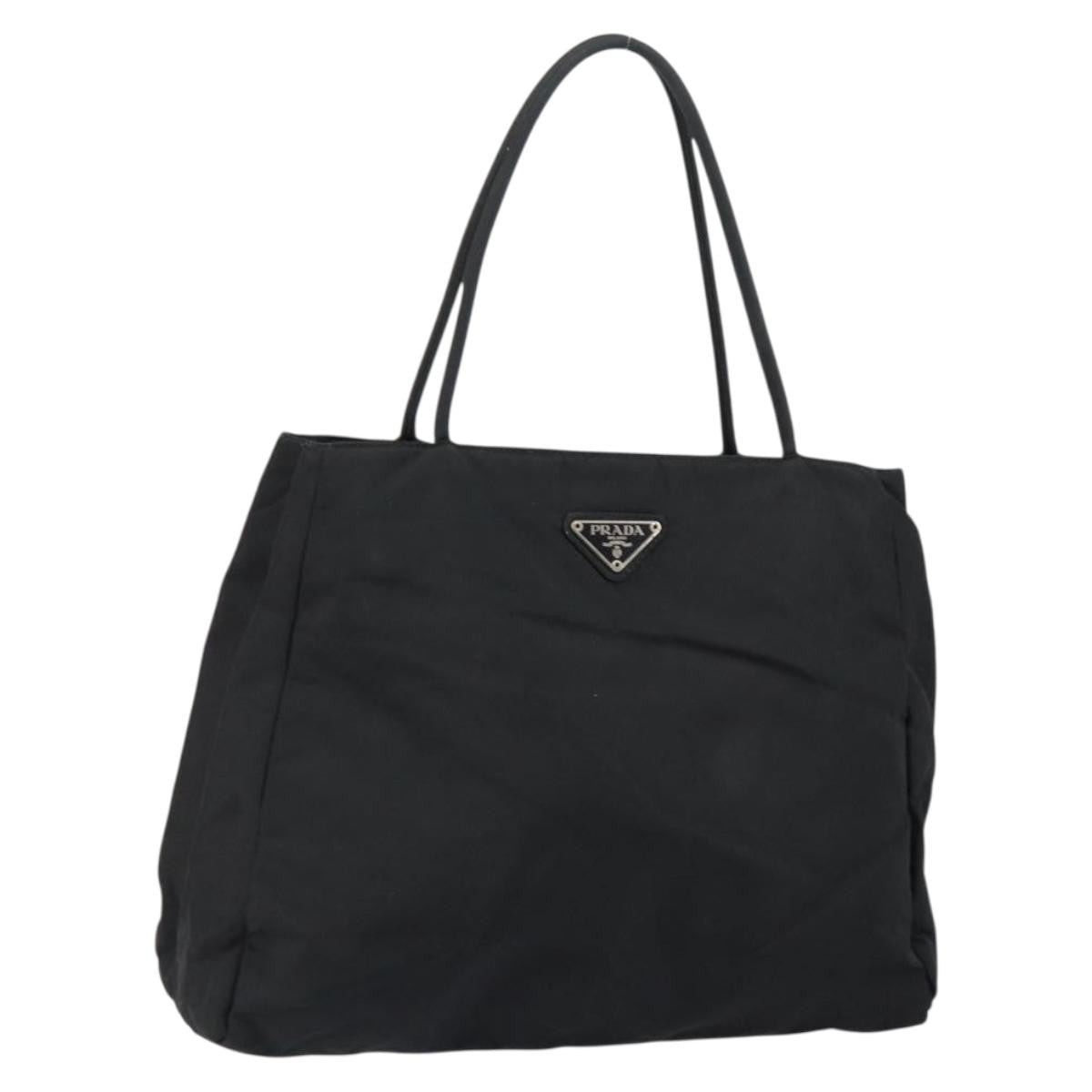 Prada Vintage Handbag Tessuto, BLACK, NYLON, Handbag
