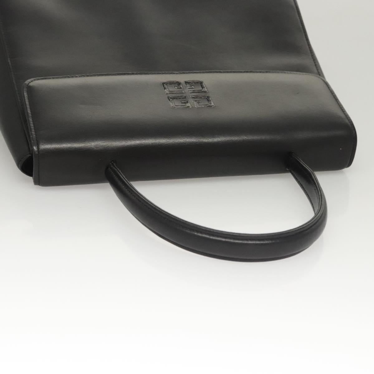 Givenchy Vintage 4G handbag Leather, BLACK, LEATHER, Handbag