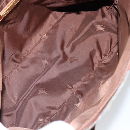 Burberry Nova Handbag Check Pattern, GREEN, PVC, Handbag