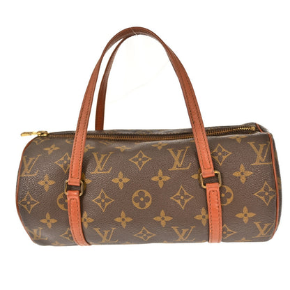 Louis Vuitton Papillon Handbag Monogram Canvas, BROWN, CANVAS, Handbag