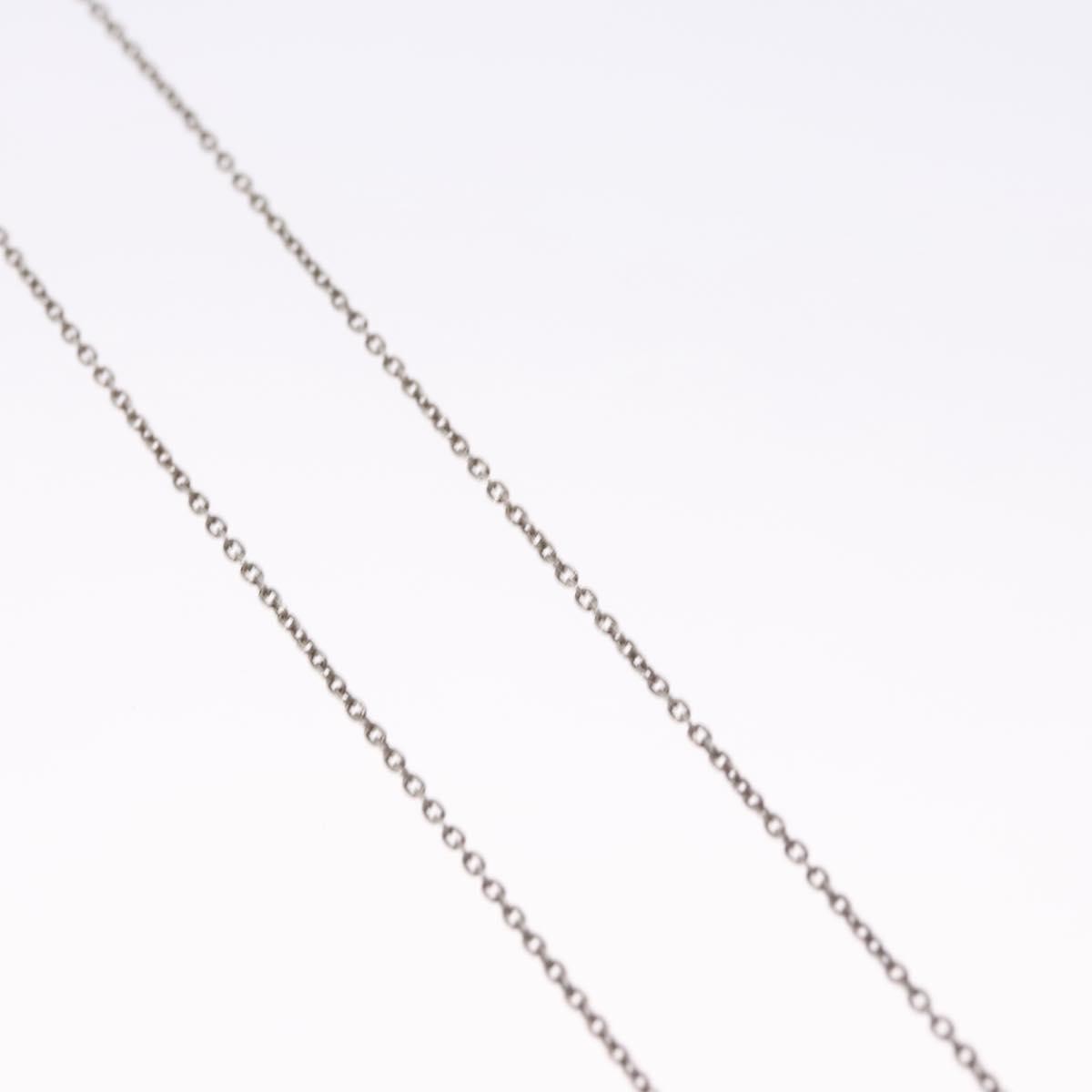Tiffany & Co. Elsa Peretti Double Loop Pendant Necklace Silver 925, SILVER, SILVER, Necklace
