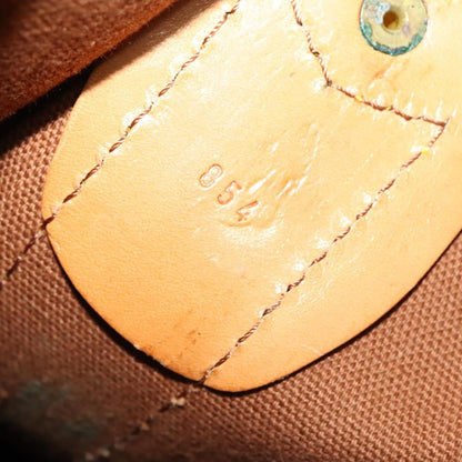 Louis Vuitton Sac Polochon Handbag Monogram Canvas, BROWN, CANVAS, Travel bag