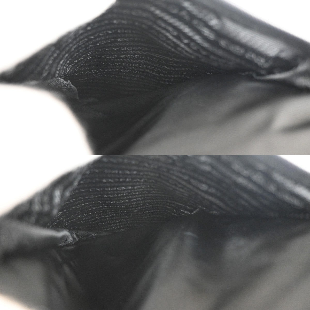 Prada Zip Top Messenger Bag Tessuto, BLACK, SYNTHETIC, Handbag