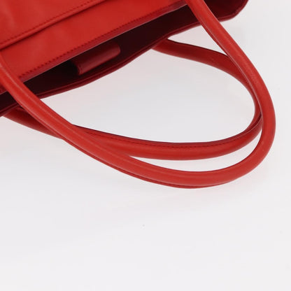Chanel Cerf Executive Tote Leather, RED, LEATHER, Tote bag