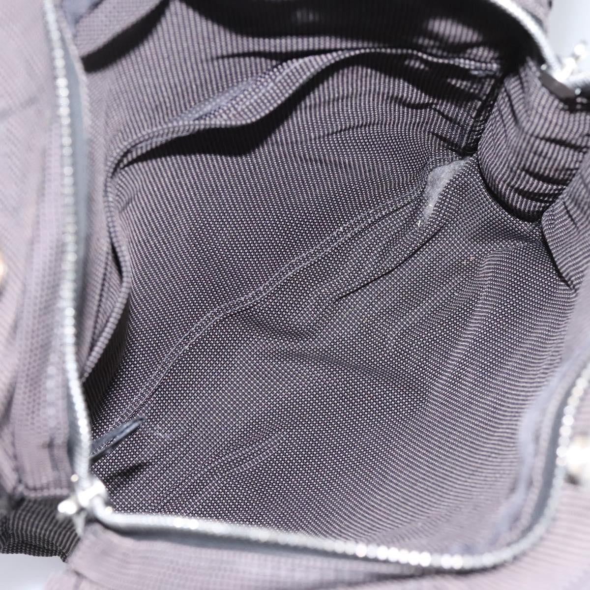 Hermes Herline Backpack Canvas, GRAY, CANVAS, Backpack