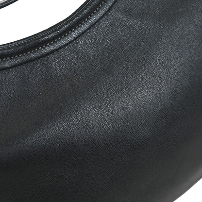 Salvatore Ferragamo Vara Bow Hobo Leather, BLACK, LEATHER, Handbag