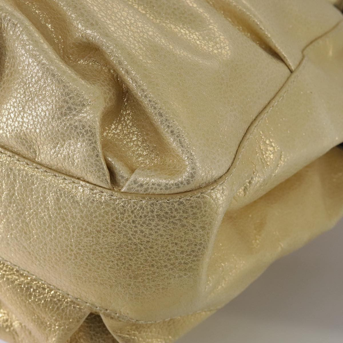 Burberry Blue Label Handbag Leather, GOLD, LEATHER, Handbag