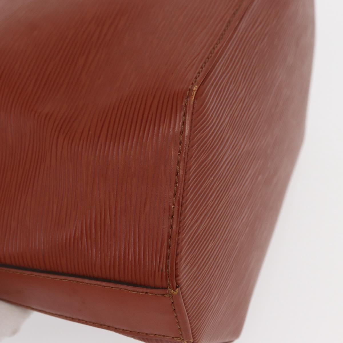 Louis Vuitton Vintage Sac d'Epaule Handbag Epi Leather, BROWN, LEATHER, Shoulder bag