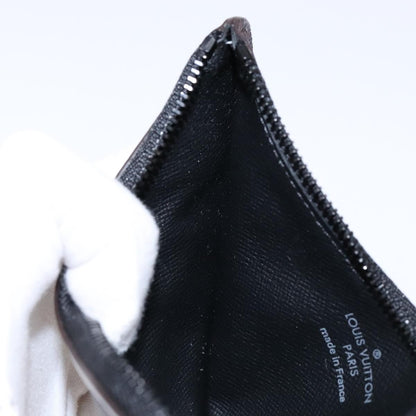 Louis Vuitton Nigo Duck Coin Holder Printed Leather and Limited Edition Giant Damier, BLACK, CANVAS, Wallets