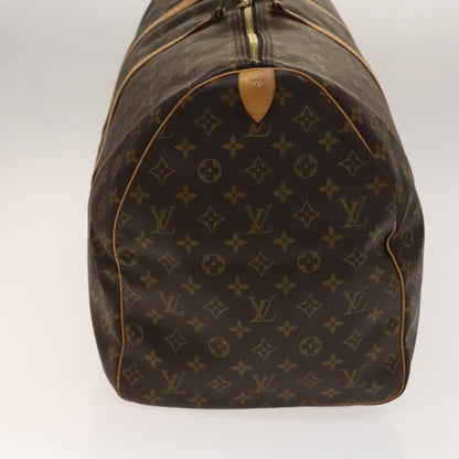 Louis Vuitton Keepall Bag Monogram Canvas, BROWN, CANVAS, Travel bag