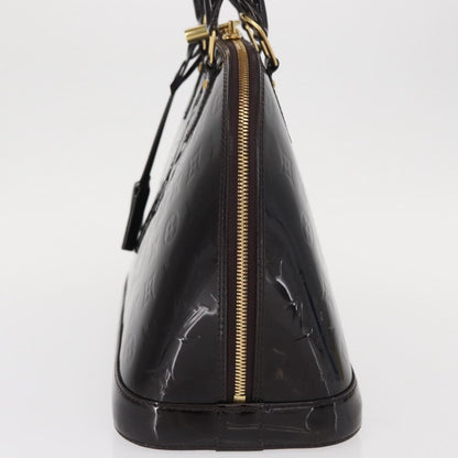 Louis Vuitton Alma Handbag Patent Leather, PURPLE, PATENT_LEATHER, Handbag