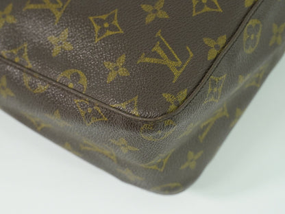 Louis Vuitton Looping Handbag Monogram Canvas, BROWN, CANVAS, Shoulder bag