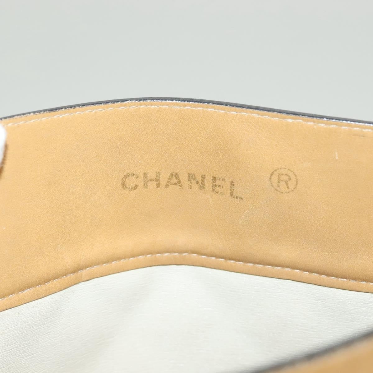 Chanel Chain Shoulder Bag Leather, BEIGE, LEATHER, Shoulder bag