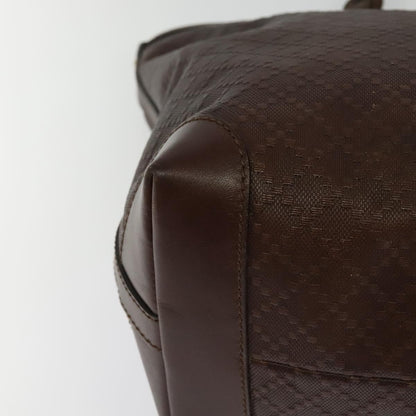Gucci Craft Tote Diamante Leather, BROWN, LEATHER, Tote bag