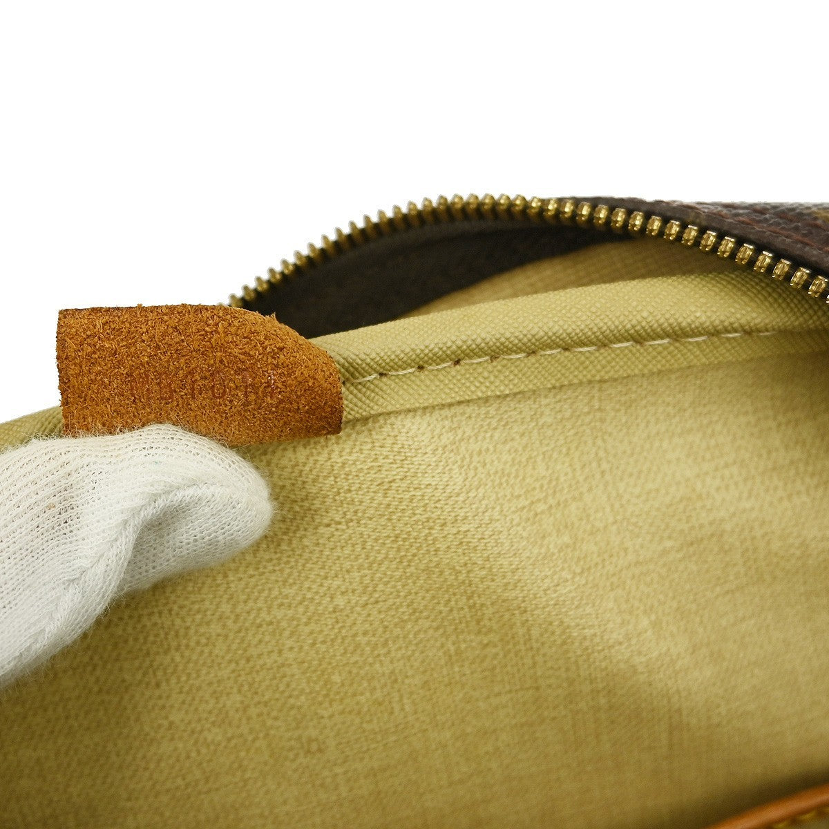 Louis Vuitton Deauville Handbag Monogram Canvas, BROWN, CANVAS, Handbag