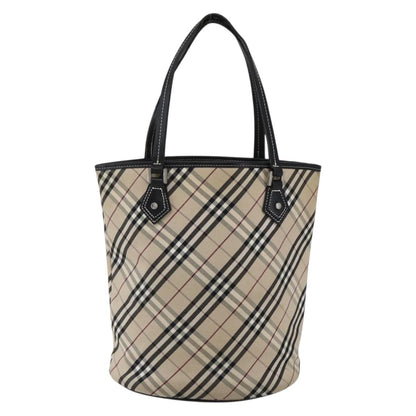 Burberry Nova Check Tote canvas check pattern, BEIGE, CANVAS, Tote bag