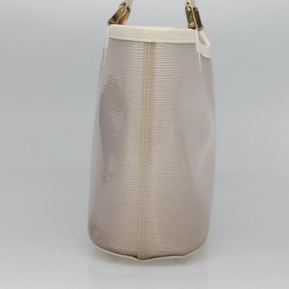 Louis Vuitton Plage Lagoon Bay Handbag Vinyl Epi Leather, WHITE, LEATHER, Handbag