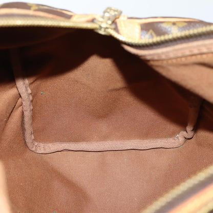 Louis Vuitton Sac Souple Handbag Monogram Canvas, BROWN, CANVAS, Travel bag