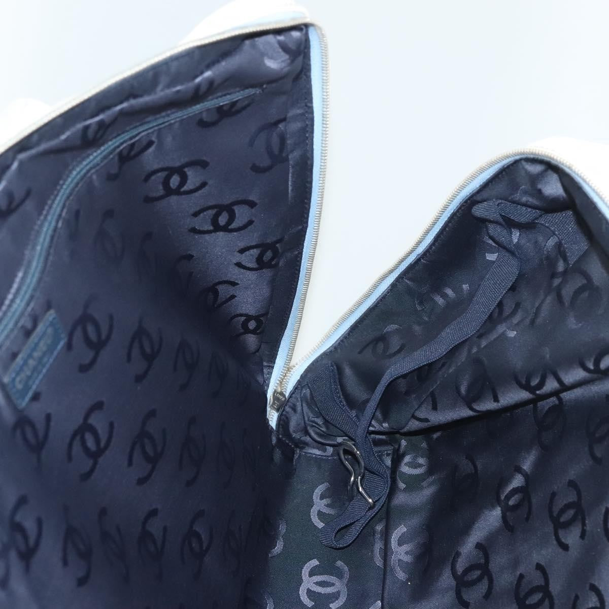 Chanel Zip Around Travel Bag Denim, BLUE, DENIM_JEANS, Travel bag