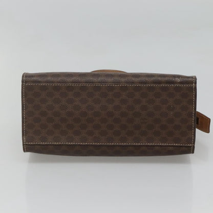 Celine Vintage Macadam Handbag Macadam, BROWN, CANVAS, Handbag