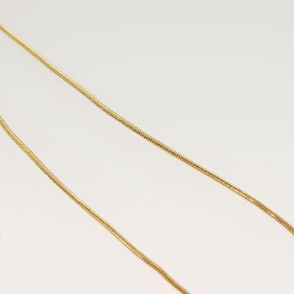 Christian Dior D logo Pendant Necklace Metal, GOLD, METAL, Necklace