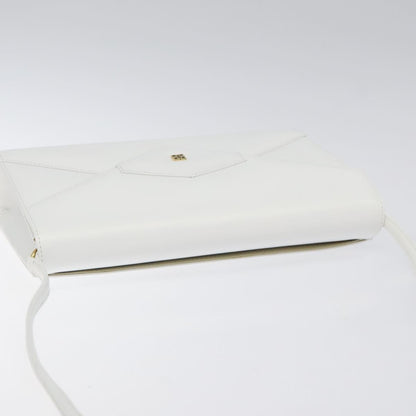 Givenchy Vintage 4G shoulder bag Leather, WHITE, LEATHER, Shoulder bag