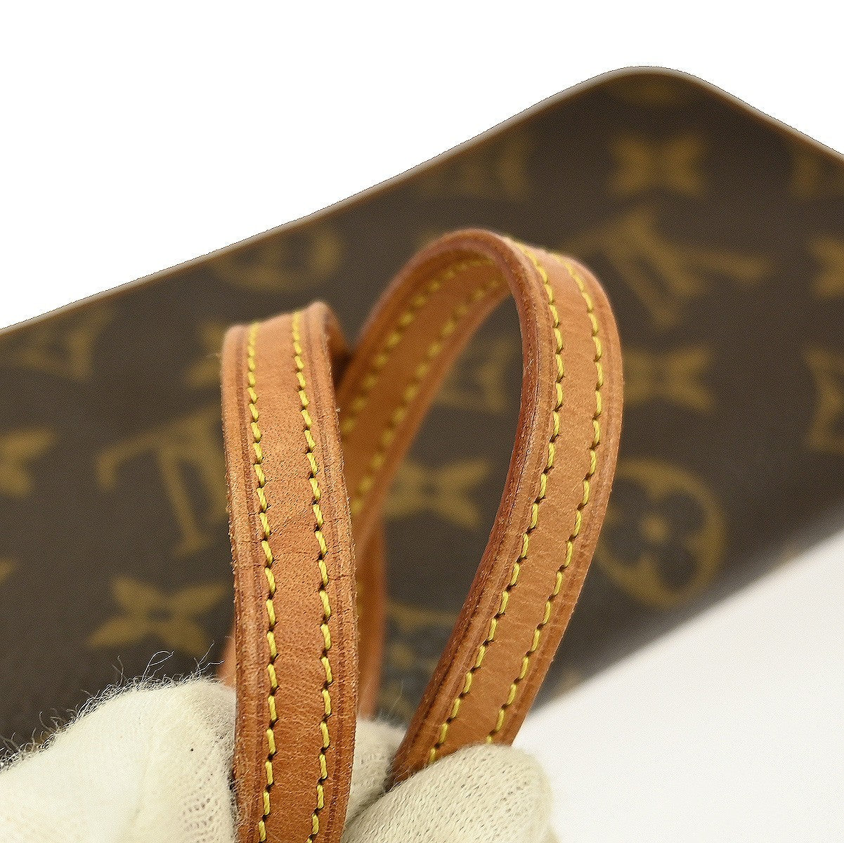 Louis Vuitton Twin Handbag Monogram Canvas, BROWN, CANVAS, Clutche & pouche