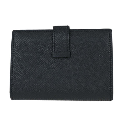 Hermes Bearn Wallet Epsom, Black, Leather, Wallet