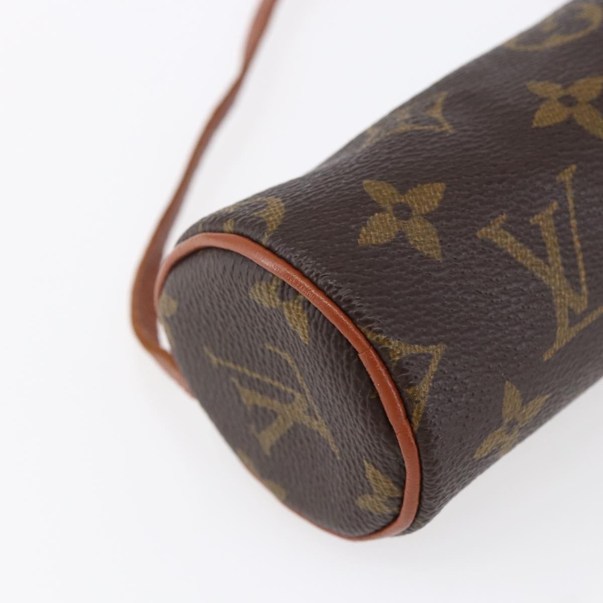 Louis Vuitton Papillon Pochette Monogram Canvas, BROWN, CANVAS, Clutche & pouche