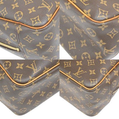 Louis Vuitton Deauville Handbag Monogram Canvas, BROWN, CANVAS, Handbag