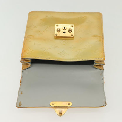 Louis Vuitton Spring Street Handbag Monogram Vernis, BEIGE, PATENT_LEATHER, Handbag