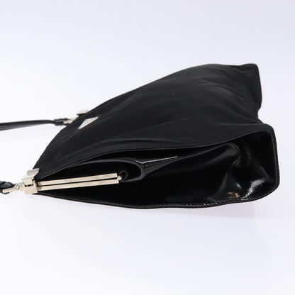 Prada Vintage Shoulder Bag Tessuto, BLACK, NYLON, Shoulder bag
