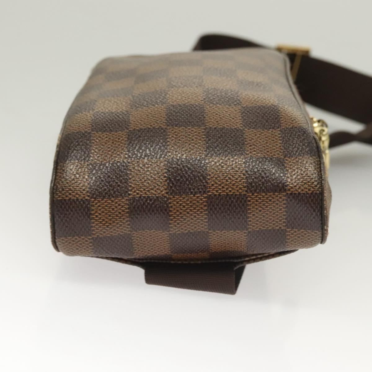 Louis Vuitton Geronimos Waist Bag Damier, BROWN, CANVAS, Shoulder bag