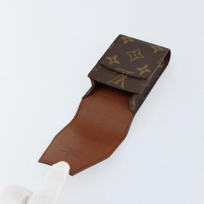 Louis Vuitton Etui Cigarette Case Monogram canvas, BROWN, CANVAS, Toiletry Case