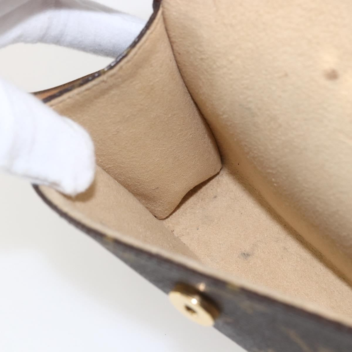 Louis Vuitton Florentine Waist Bag Monogram Canvas, BROWN, CANVAS, Clutche & pouche