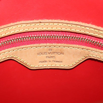 Louis Vuitton Bucket Bag Monogram Vernis, RED, PATENT_LEATHER, Handbag