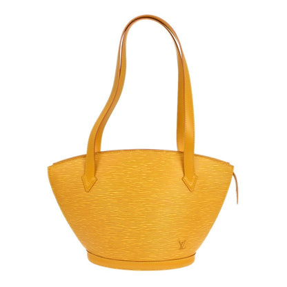 Louis Vuitton Saint Jacques Handbag Epi Leather, Yellow, Leather, Shoulder Bag