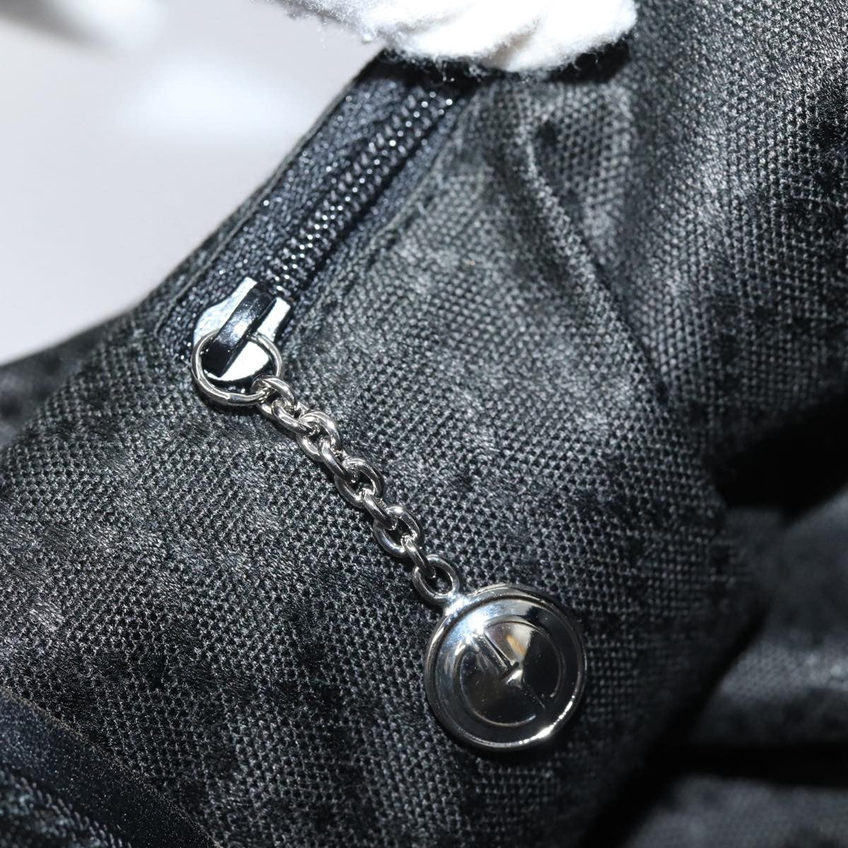 Gucci Zip Hobo Canvas, BLACK, NYLON, Shoulder bag