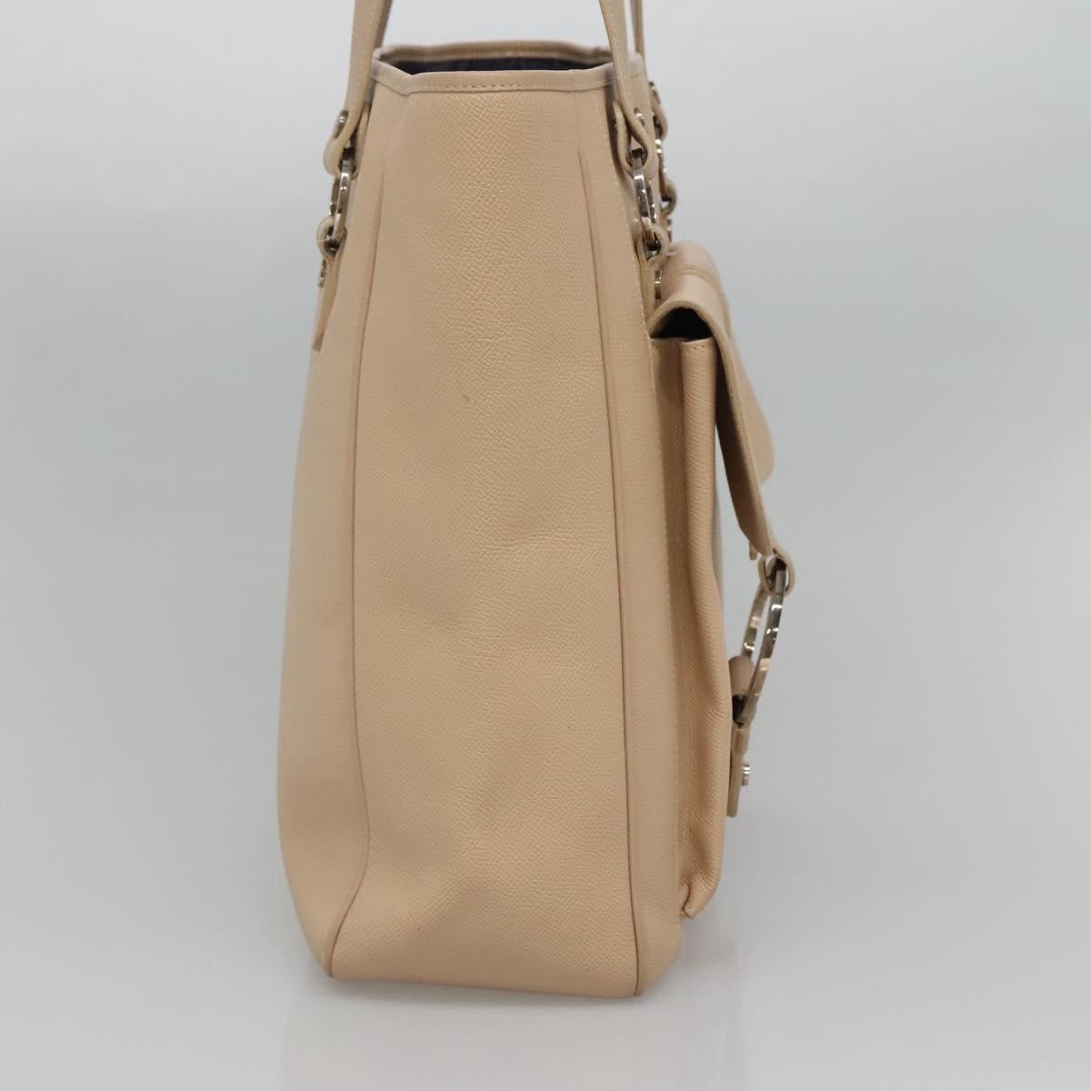 Bvlgari Tote bag Leather, BEIGE, LEATHER, Tote bag