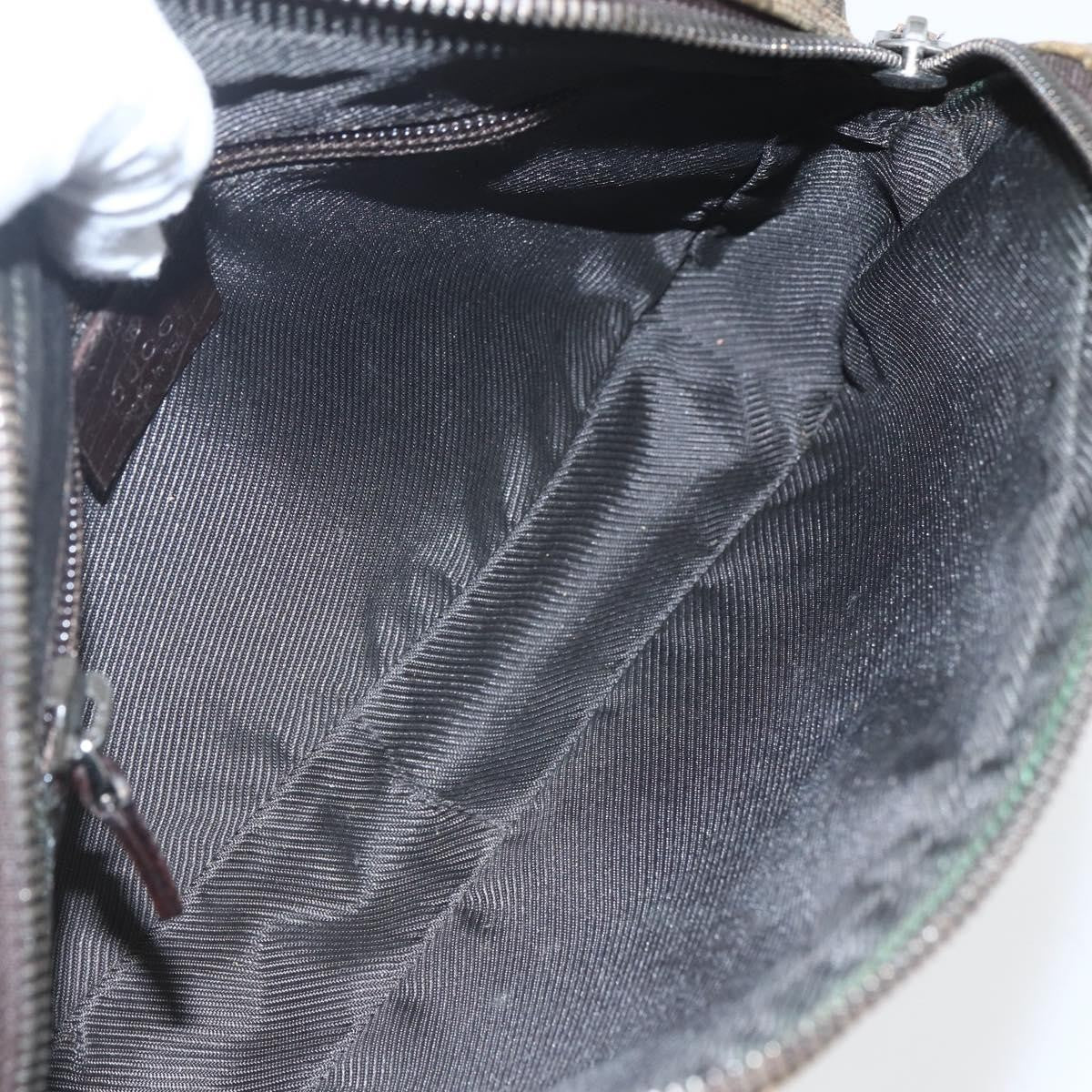 Gucci Wristlet Clutch GG Coated Canvas, BEIGE, CANVAS, Clutche & pouche