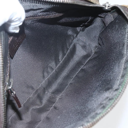 Gucci Wristlet Clutch GG Coated Canvas, BEIGE, CANVAS, Clutche & pouche