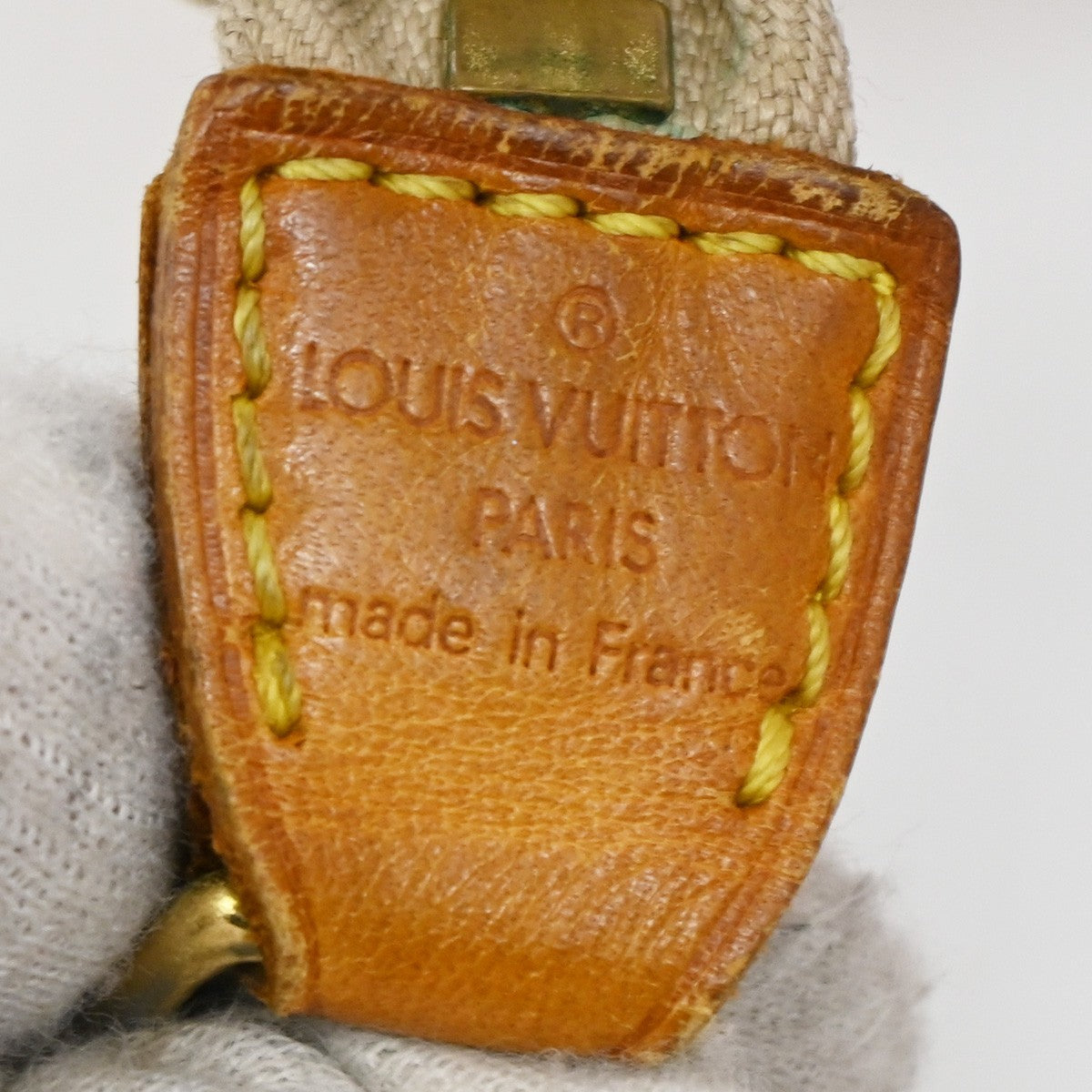 Louis Vuitton Cabas Canvas, RED, CANVAS, Tote bag