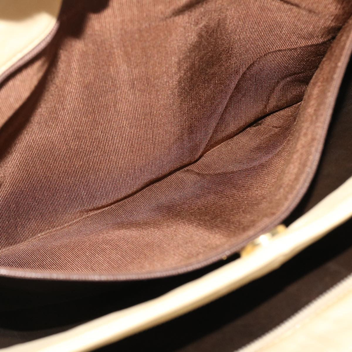 Bally Vintage Shoulder Bag Leather, BEIGE, LEATHER, Shoulder bag