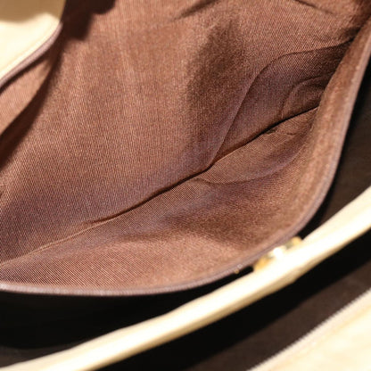 Bally Vintage Shoulder Bag Leather, BEIGE, LEATHER, Shoulder bag