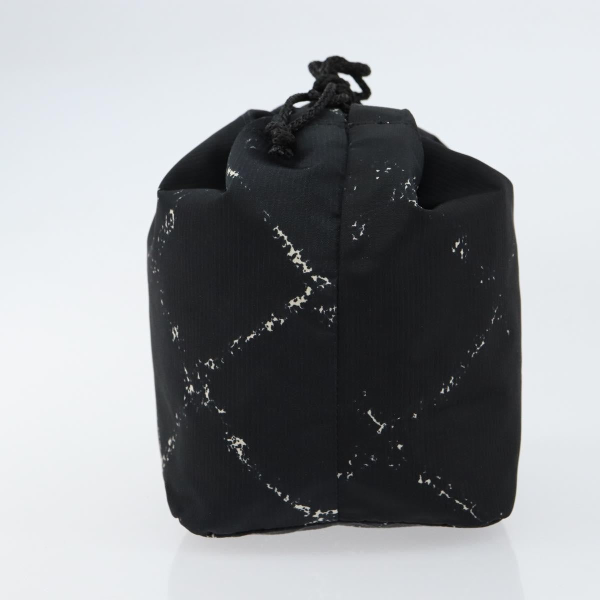 Chanel Travel line pouch Nylon, BLACK, NYLON, Clutche & pouche