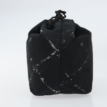 Chanel Travel line pouch Nylon, BLACK, NYLON, Clutche & pouche